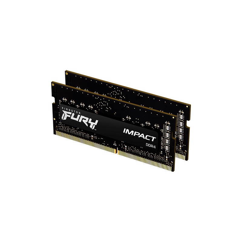 So-dimm Kingston Fury Impact 8gb Ddr4-3200mhz Pc4-25600 Cl20 Ecc 260-pin