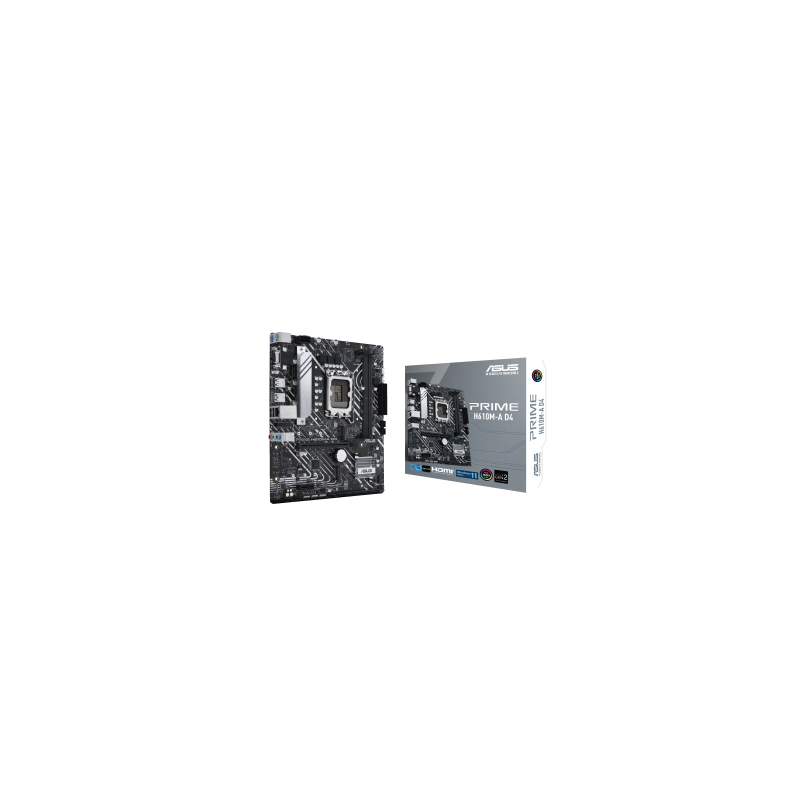 Mbo Asus Prime H610 12va Lga1700 2xddr4-3200 D-sub Hdmi M.2 Usb3.2 Pcie4.0 Matx