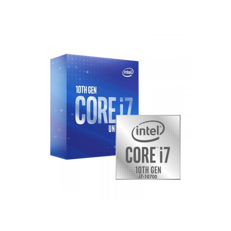 Proc. Intel Core I7-10700 10magen 2.90-4.80 Ghz 16mb 8nucleos-16hilos Ddr4 2933 Up 128gb Lga1200