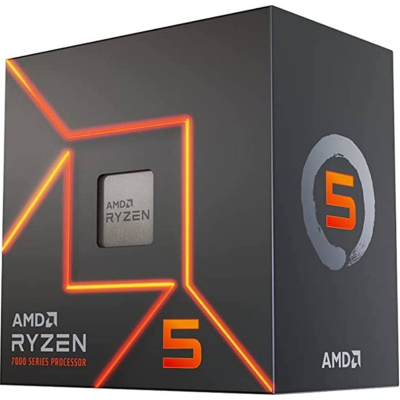 Proc. Amd Am5 Ryzen 5 7600 3.8ghz 6core 12hilos 6mb Cache Ddr5-128gb Wraith Stealth