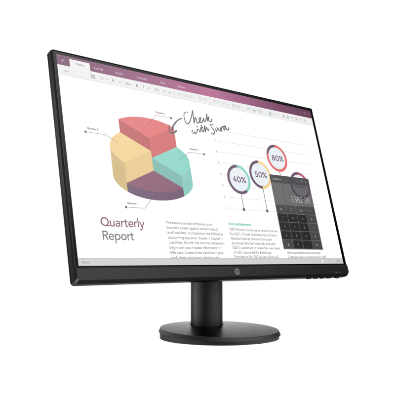 Monitor Hp P24v G5 23.8inch Fhd Hdmi Tilt Stand