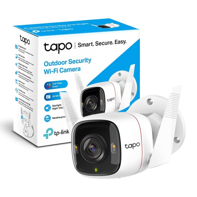 Cámara Tp-link Wi-fi Tapo-c320ws Seguridad Exteriores Ip66 4mp