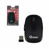 Mouse Quasad Qm-850blk Wireless Recargable Usb Negro