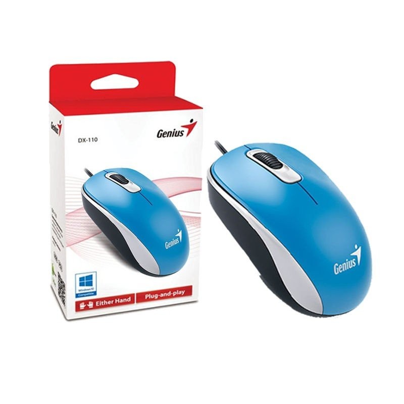 Mouse Genius Dx-110 Usb Azul G5