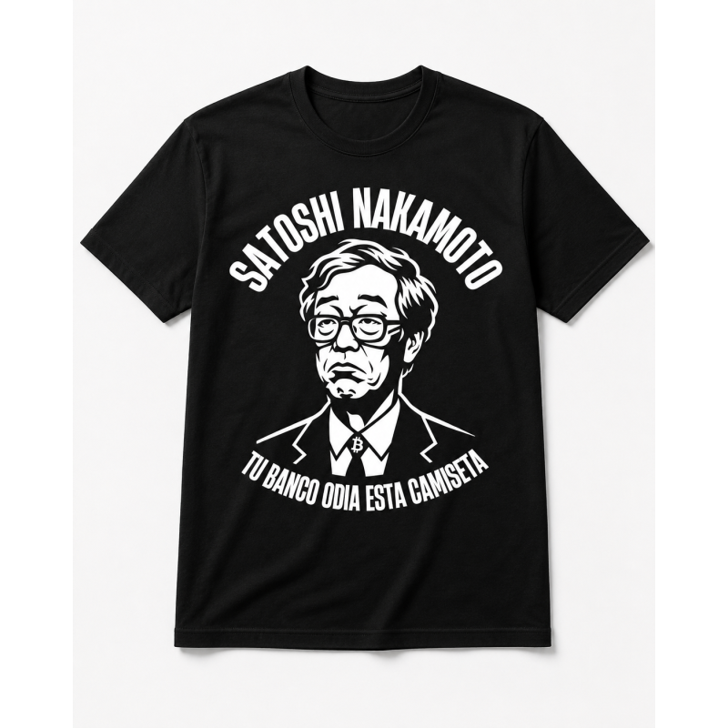 Camiseta - Satoshi Nakamoto