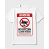 Camiseta - No Bitcoin Allowed in Boats