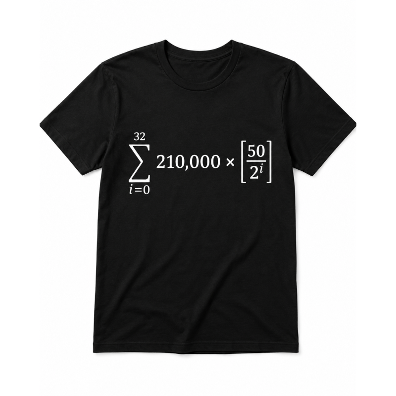 Camiseta - Fórmula Bitcoin