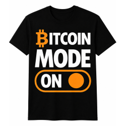 Camiseta - Bitcoin Mode ON