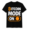 Camiseta - Bitcoin Mode ON