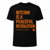 Camiseta - Bitcoin Is A Peaceful Revolution