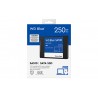 Ssd Wd Sa510 250gb Sata Iii 6gbs 2.5in-7mm 555mb-s Blue